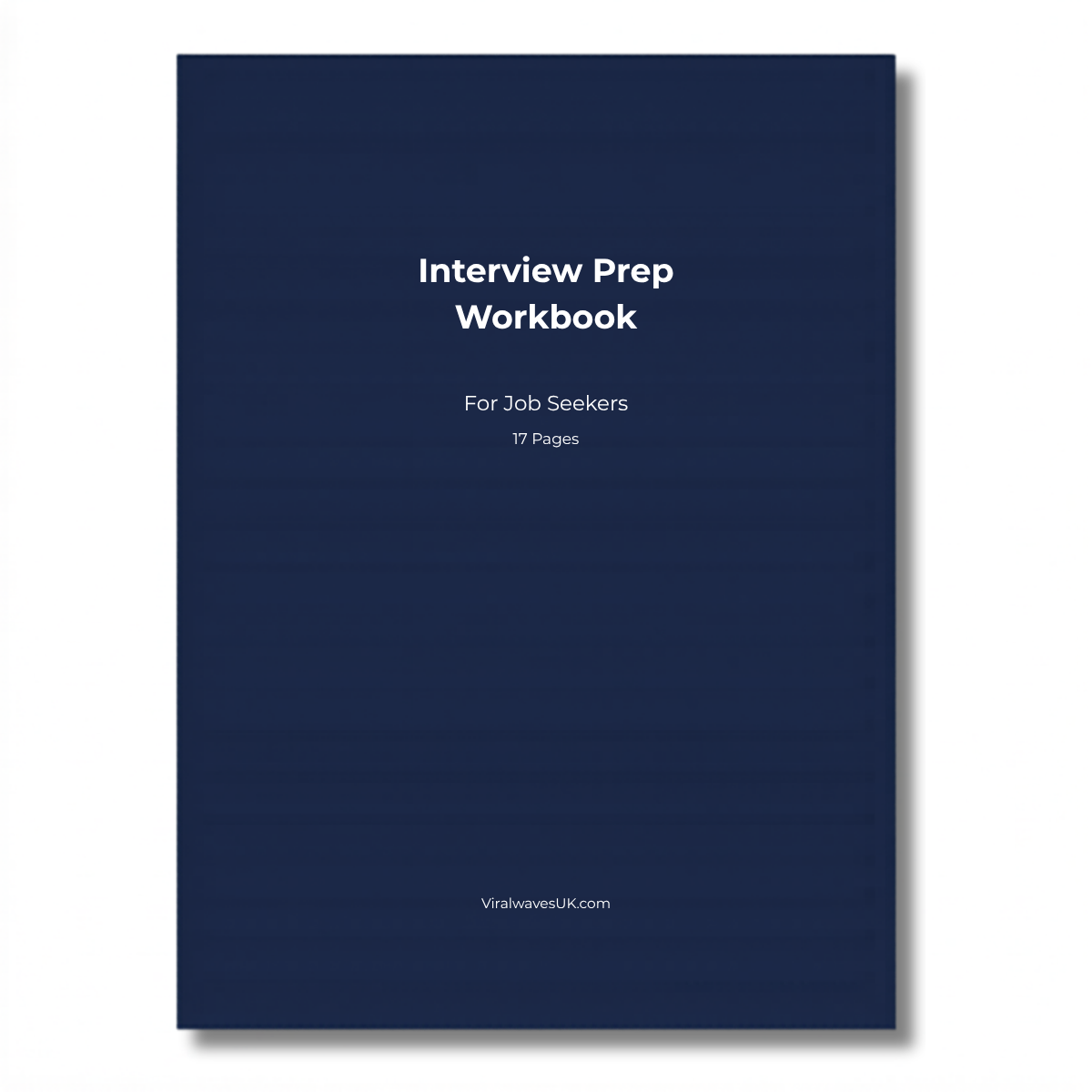 c3-interview-prep-workbook-cover-uk.jpg Interview Prep Workbook printable PDF UK, how to prepare for a job interview with a complete system