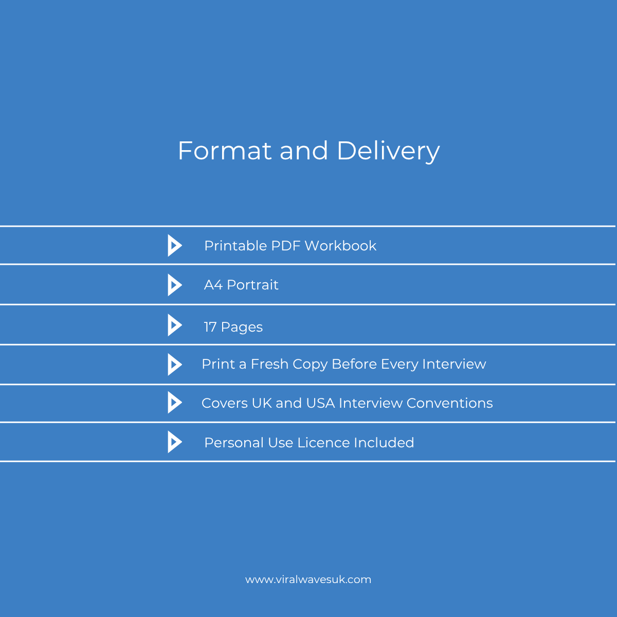 c3-interview-prep-workbook-format-delivery.jpg Printable PDF workbook A4 portrait 17 pages instant download personal use licence
