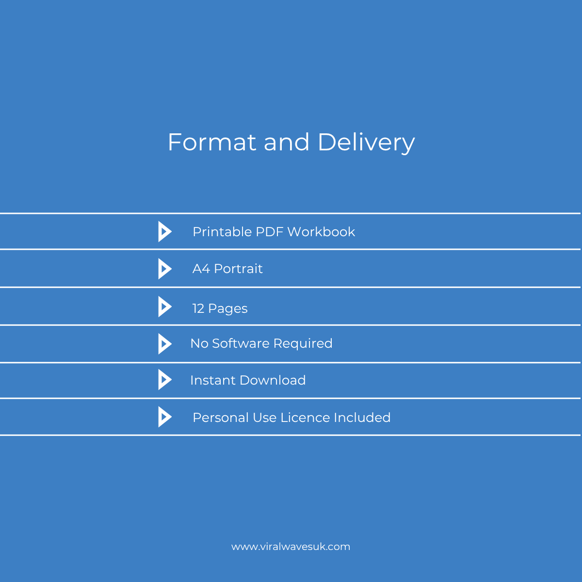 p10-pricing-page-guide-format-delivery.jpg Printable PDF guide A4 portrait 12 pages instant download personal use licence