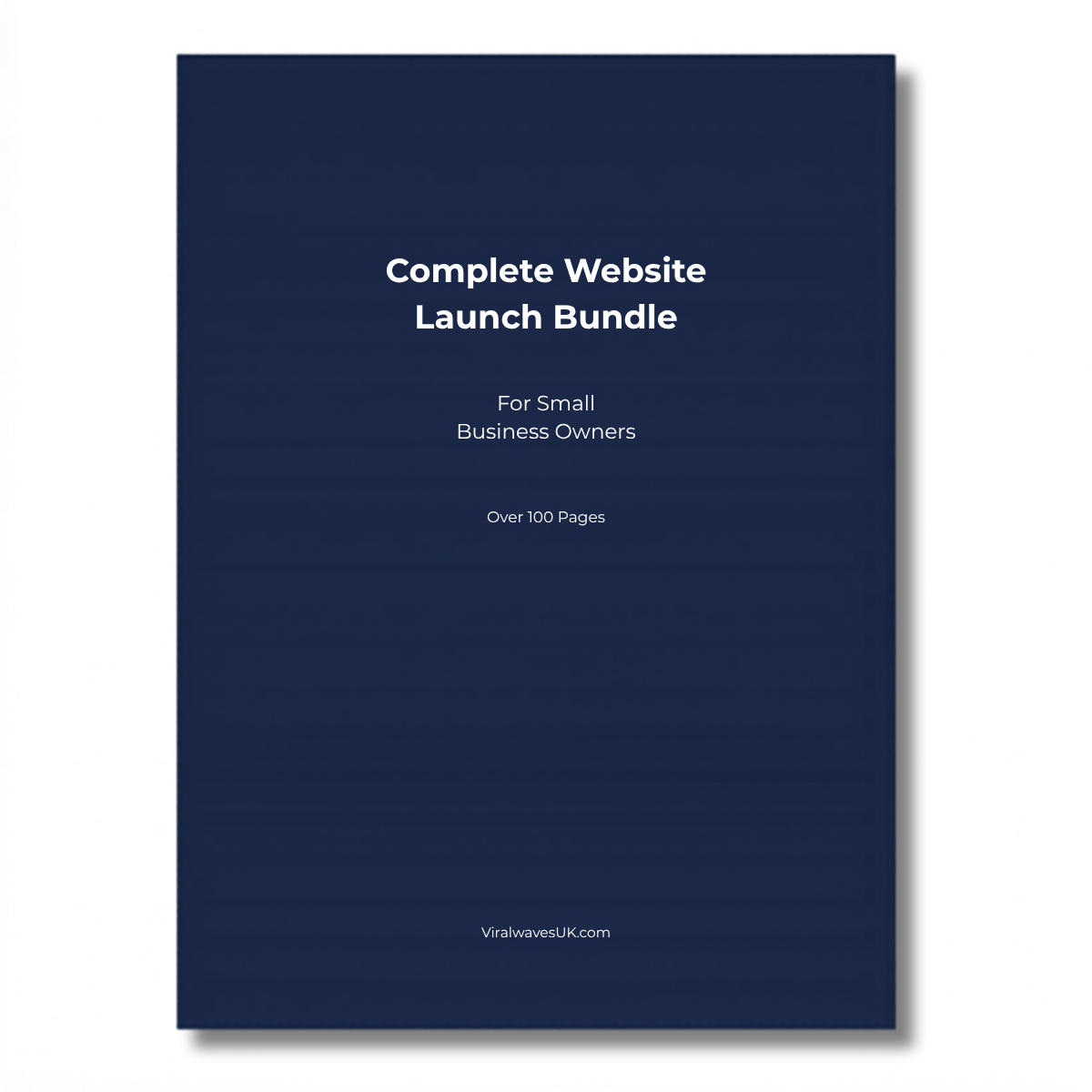 p11-website-launch-bundle-cover-uk.jpg Complete Website Launch Bundle for small business UK, three printable PDF workbooks