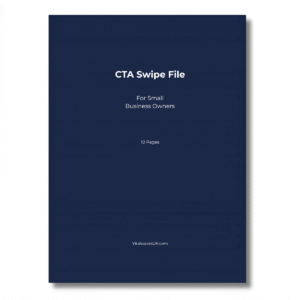 Call to Action Examples for Small Business UK, printable CTA swipe file PDF