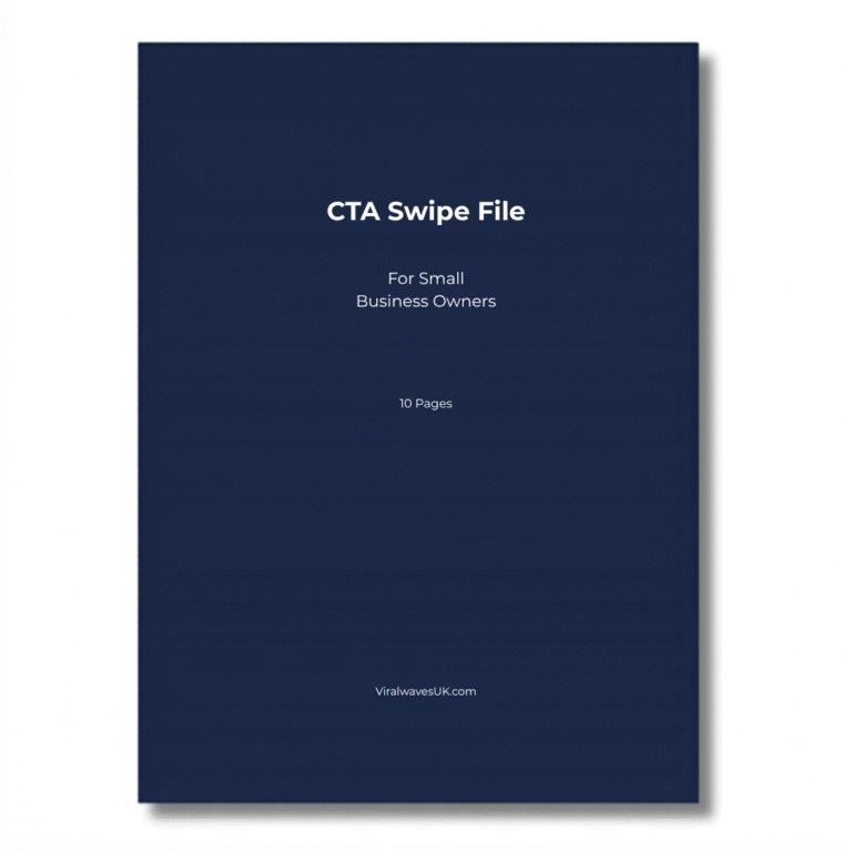 Call to Action Examples for Small Business UK, printable CTA swipe file PDF