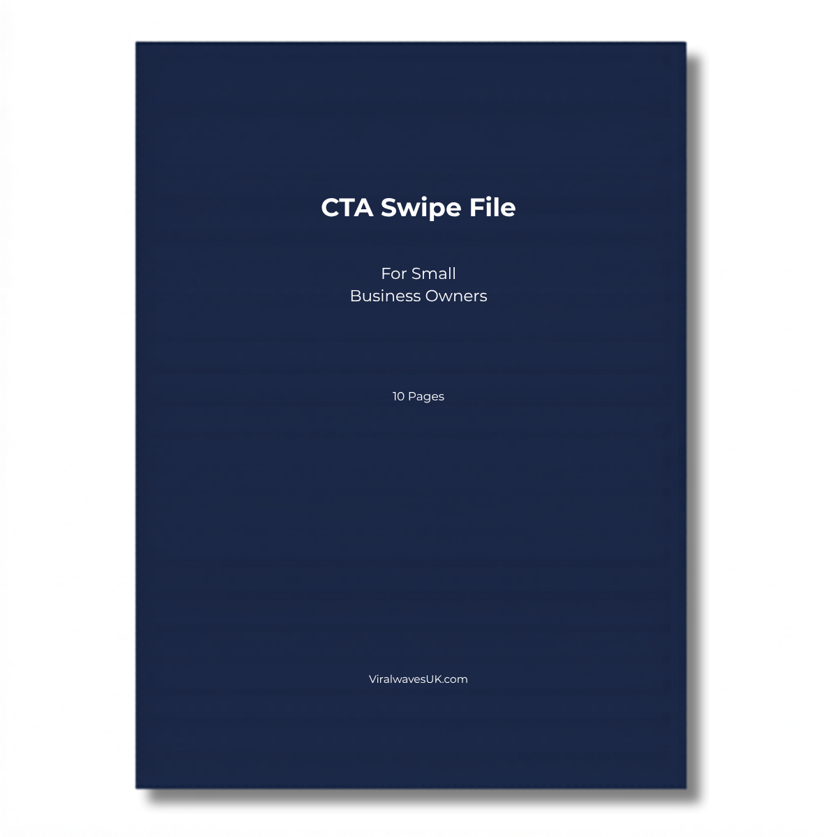 Call to Action Examples for Small Business UK, printable CTA swipe file PDF